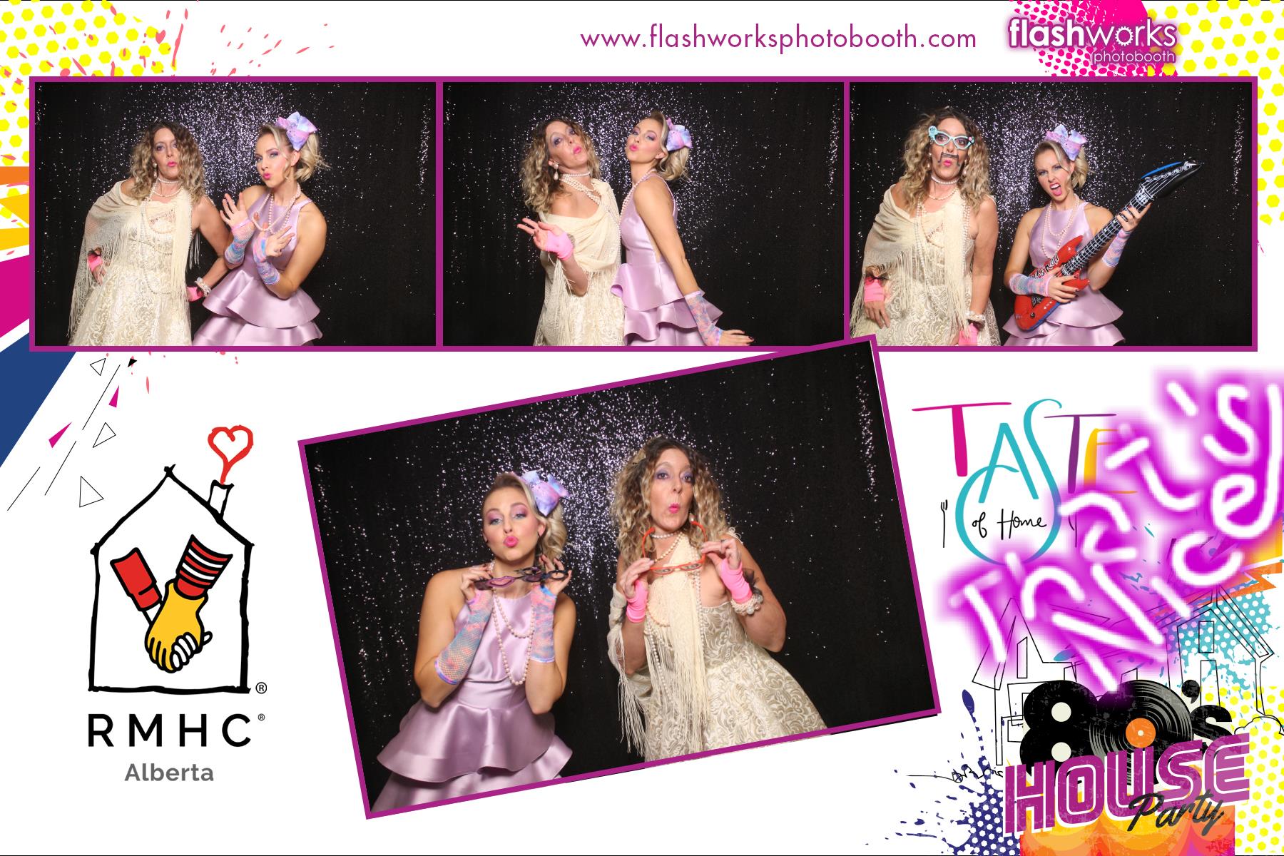 RMHC Alberta - Taste of Home Gala - 80s House Party | View more photos from the event at gallery.flashworksphotobooth.com/u/FlashworksPhotoboothInc/RMHC-Alberta-Taste-of-Home-Gala-80s-House-Party